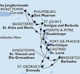 Karibik mit MSC Virtuosa