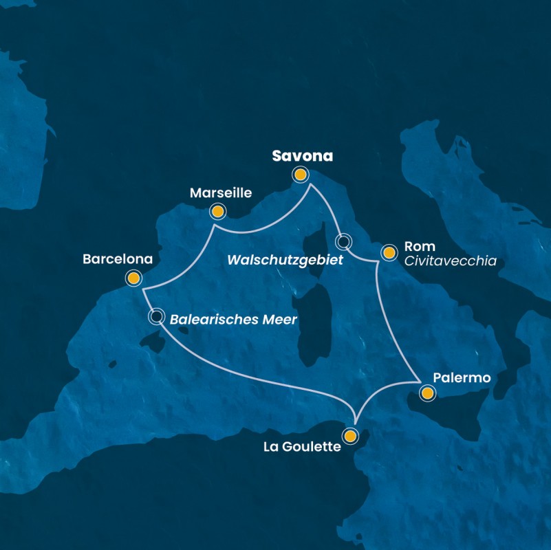 Westliches Mittelmeer - Costa Smeralda