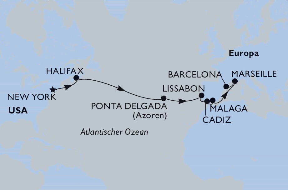 Mittelmeer und Marokko mit Costa Diadema