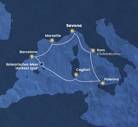 Harmonie der Farben und Aromen mit Costa Pacifica