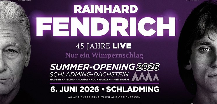 Sommer Opening Schladming - Rainhard Fendrich