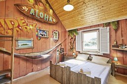 Wohnbeispiel 2er Blockhütte (Zimmercodierungen XB1 & XB2)