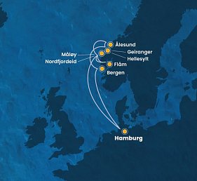 Norwegische Fjorde – Costa Favolosa