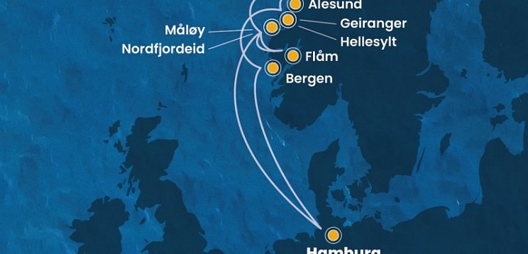 Norwegische Fjorde – Costa Favolosa