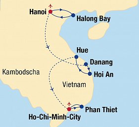 Rundreise & Baden Vietnam