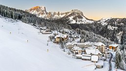 Außenansicht Hotel Winter