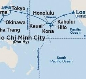 Hawaii, Japan & Südostasien mit der Sapphire Princess