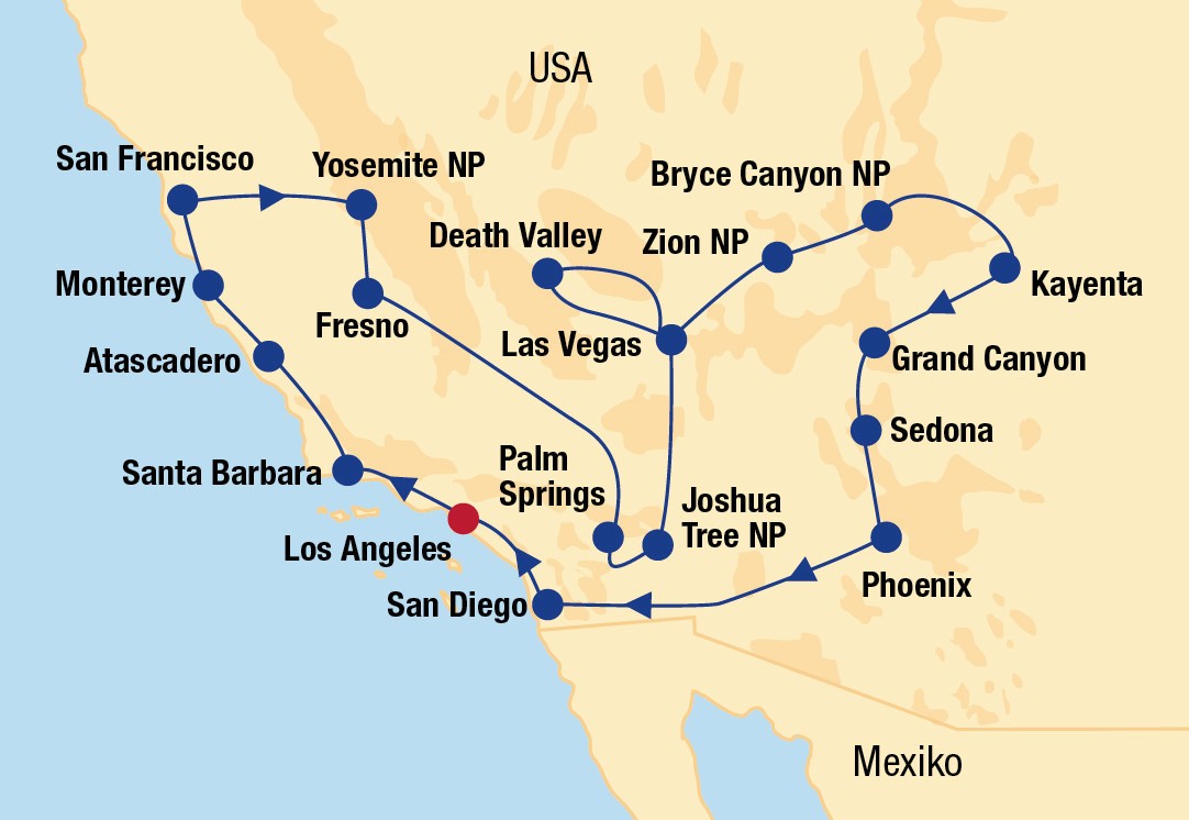 Westküste & Nationalparks