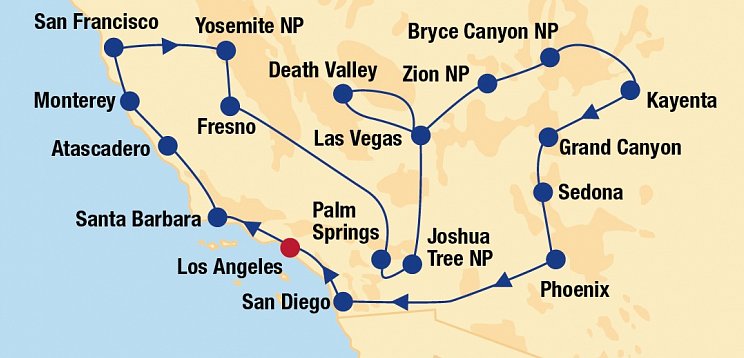 Westküste & Nationalparks