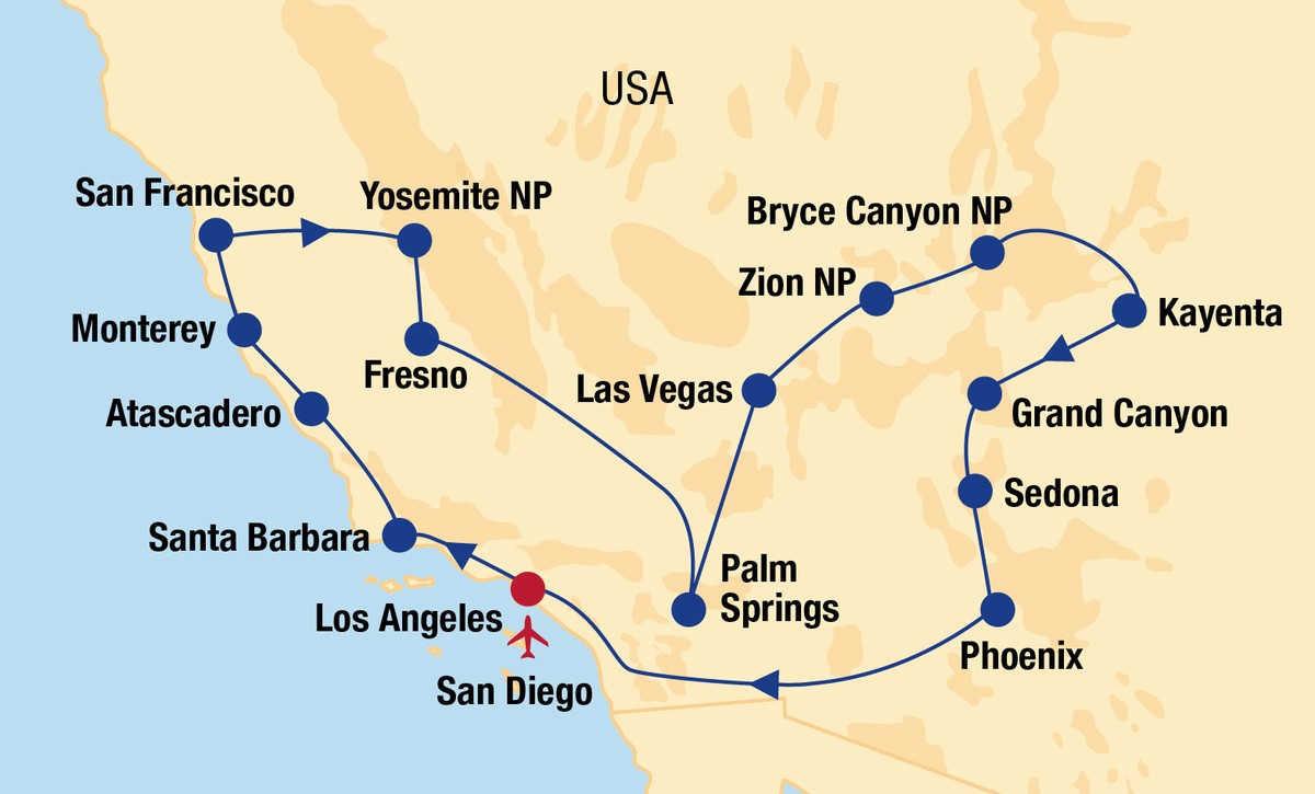 Westküste & Nationalparks