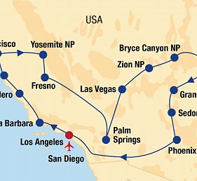 Westküste & Nationalparks