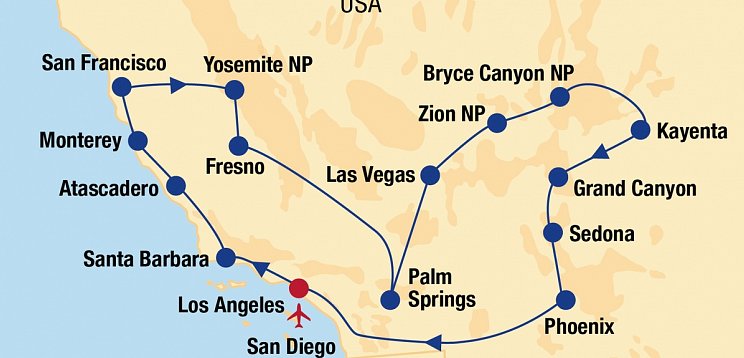 Westküste & Nationalparks