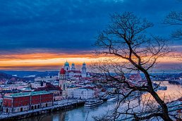 Passau im Winter