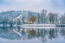 Winterlandschaft bei Passau