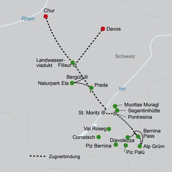 Alpine Circle Bahnwandern