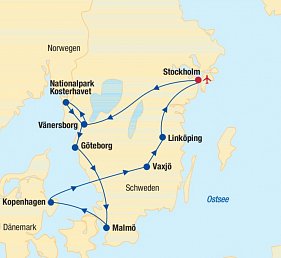 Südschweden Rundreise