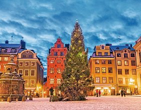 Schwedisch Lappland zu Silvester