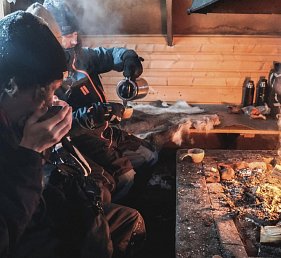 Schwedisch Lappland zu Silvester