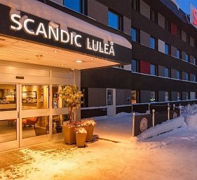 Schwedisch Lappland zu Silvester