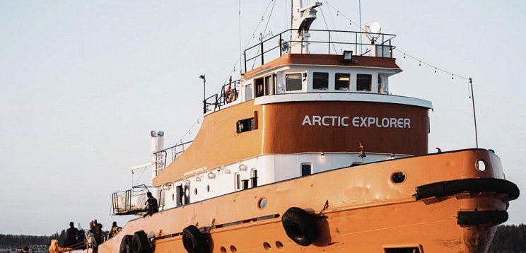 Schwedisch Lappland zu Silvester