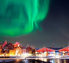 Schwedisch Lappland zu Silvester