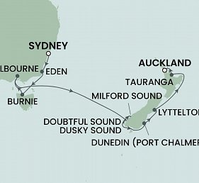 Australien & Neuseeland mit Norwegian Spirit