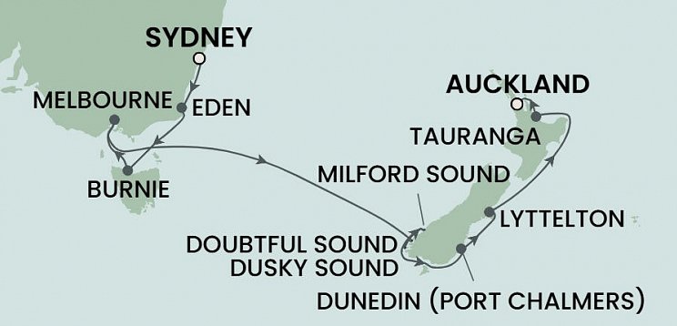 Australien & Neuseeland mit Norwegian Spirit