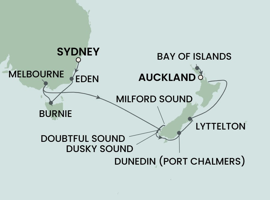 Australien & Neuseeland mit Norwegian Spirit