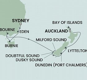 Australien & Neuseeland mit Norwegian Spirit
