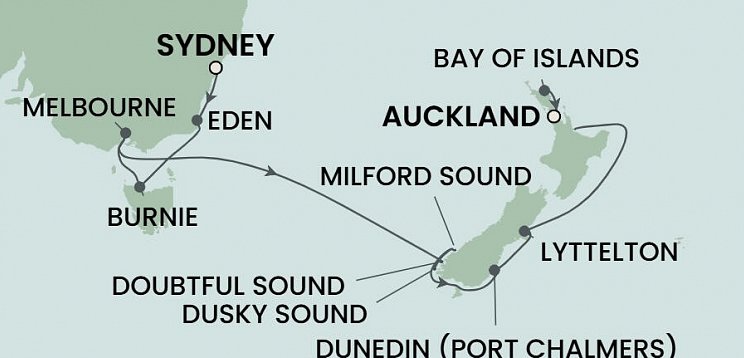 Australien & Neuseeland mit Norwegian Spirit