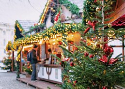 Stand am Adventmarkt