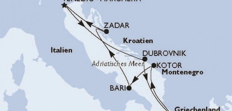 Östliches Mittelmeer - MSC Opera