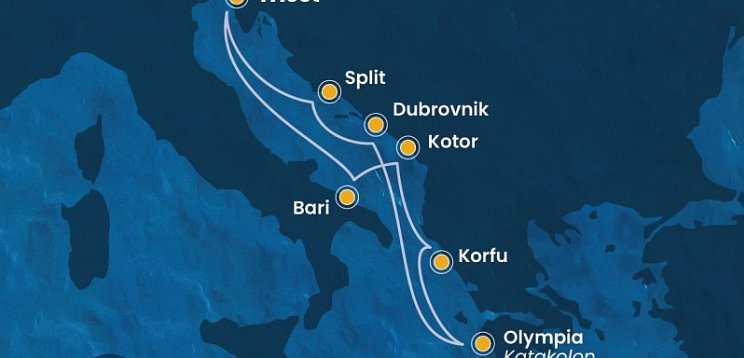 Östliches Mittelmeer - Costa Deliziosa