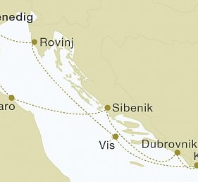 Kroatien & Montenegro – Royal Clipper
