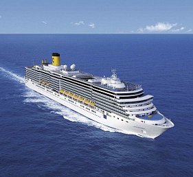 Östliches Mittelmeer mit Costa Deliziosa