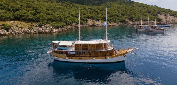 Blaue Reise – Kreuzfahrt zwischen 1000 Inseln ab/bis Zadar