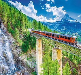 Höhepunkte der Schweiz - Grand Train Tour of Switzerland ab Luzern