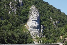 Rumänien, Donaukatarakte, Eisernes Tor, Dakerkönig Decebal