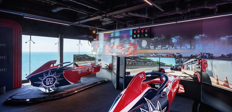 Westliches Mittelmeer mit MSC World Europa