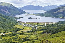Glencoe Tal und Loch Leven