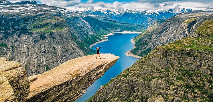 Norwegens Welterbe mit AIDAnova