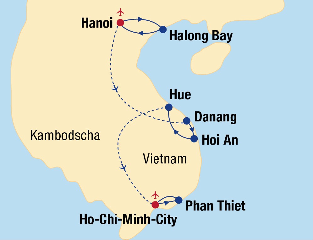 Vietnam - Rundreise & Baden