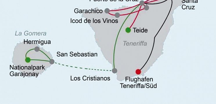 Sternfahrt Teneriffa